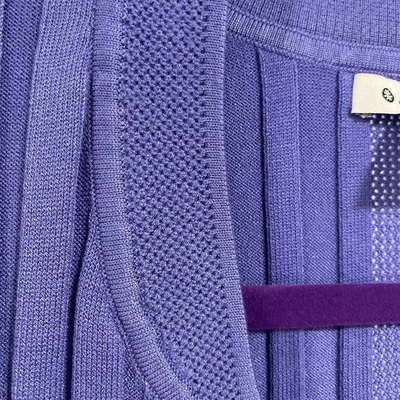 Athleta Fairway Zip-Up Sweater‎ Adonis Blue Size 2X - Picture 6 of 11